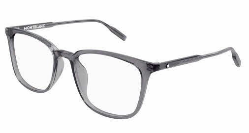 Mont Blanc MB0089OK Men's Eyeglasses In Grey